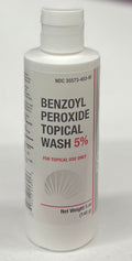 BurelPharma Benzoyl Peroxide 5% Face Wash – 5oz Acne Cleanser
