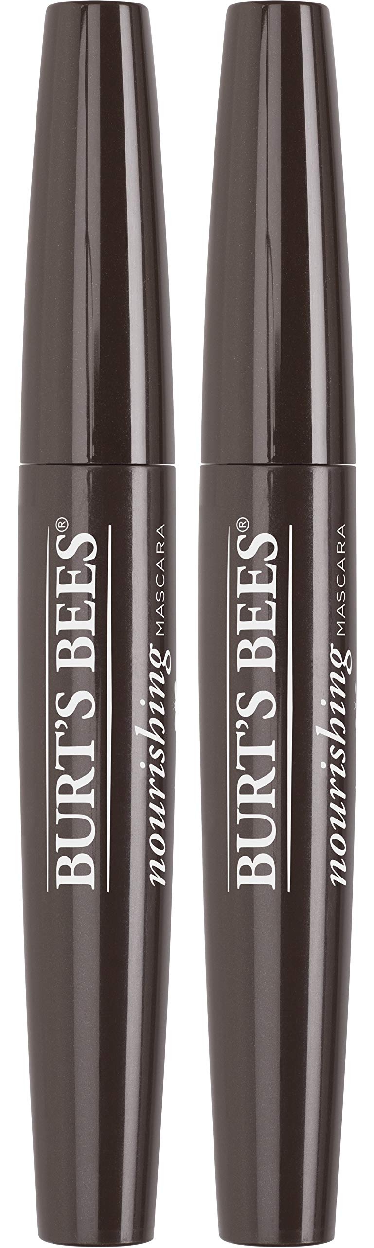 Burt's Bees 100% Natural Nourishing Mascara, Classic Black — 0.4 Ounce (Pack of 2)