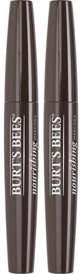 Burt's Bees 100% Natural Nourishing Mascara, Classic Black — 0.4 Ounce (Pack of 2)