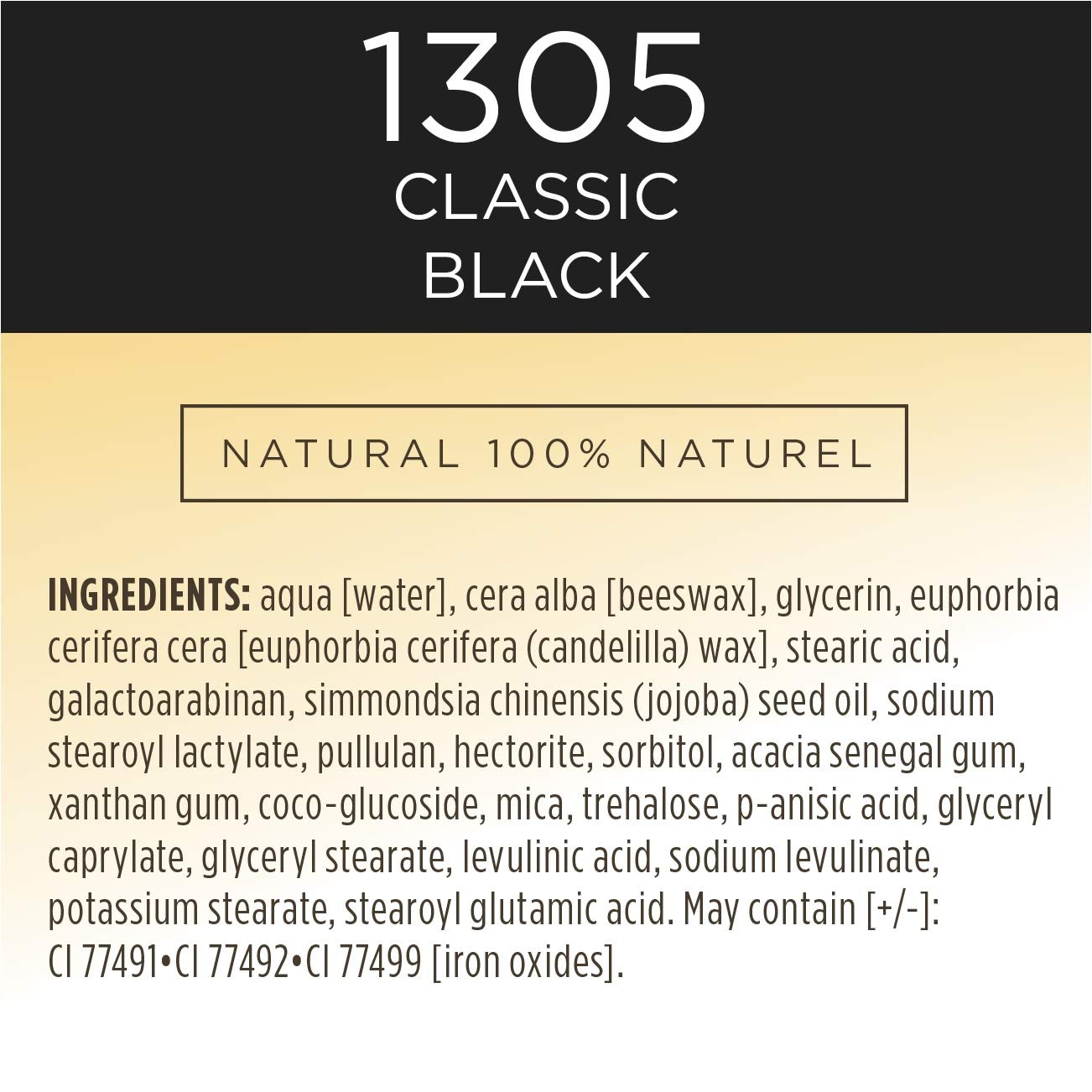 Burt's Bees 100% Natural Nourishing Mascara, Classic Black — 0.4 Ounce (Pack of 2)
