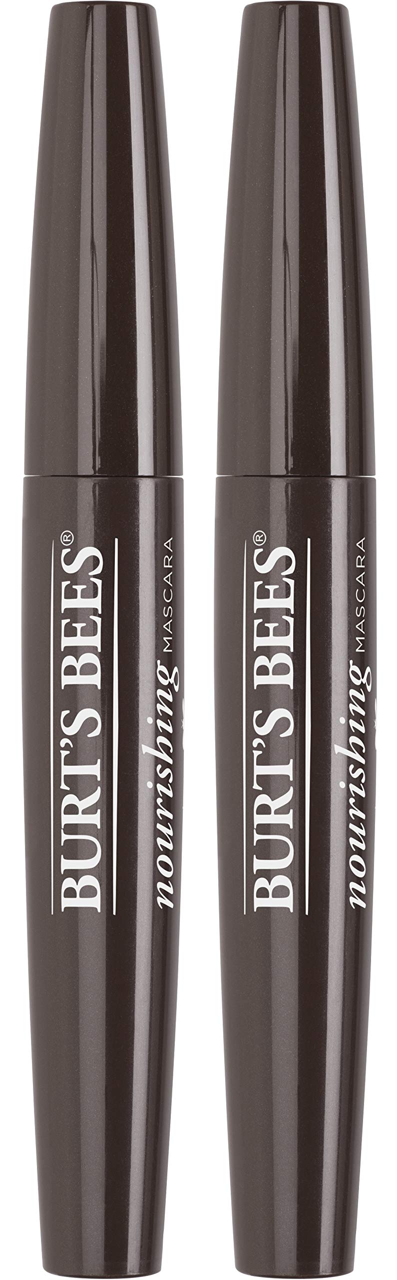 Burt's Bees 100% Natural Nourishing Mascara Black Brown - 0.4 oz (Pack of 2)