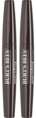 Burt's Bees 100% Natural Nourishing Mascara Black Brown - 0.4 oz (Pack of 2)