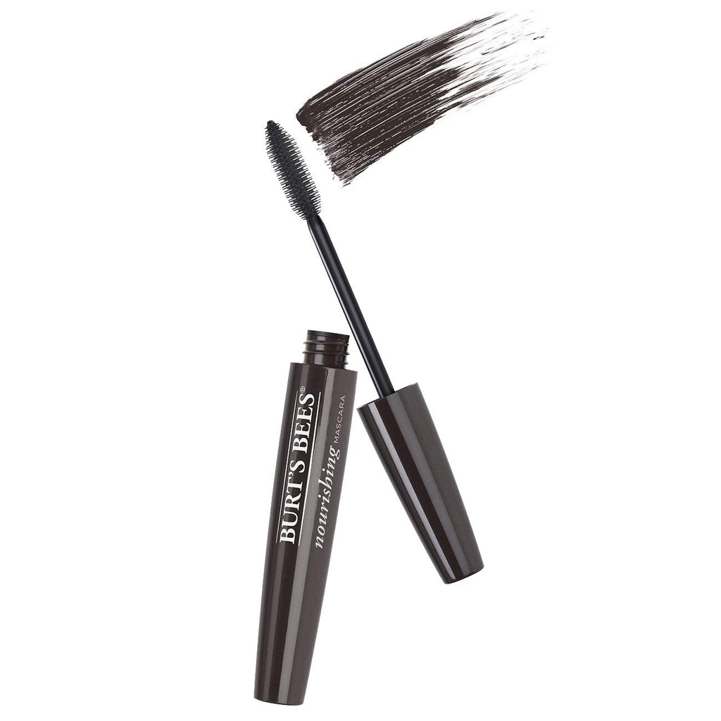 Burt's Bees 100% Natural Nourishing Mascara Black Brown - 0.4 oz (Pack of 2)