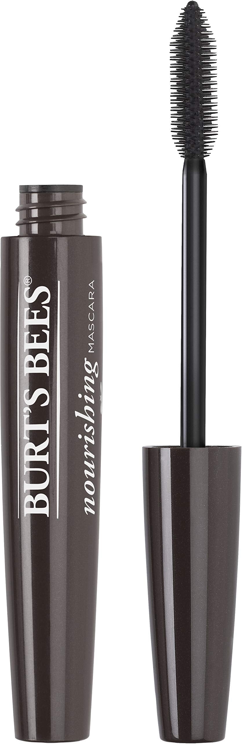 Burt's Bees 100% Natural Nourishing Mascara Black Brown - 0.4 oz (Pack of 2)