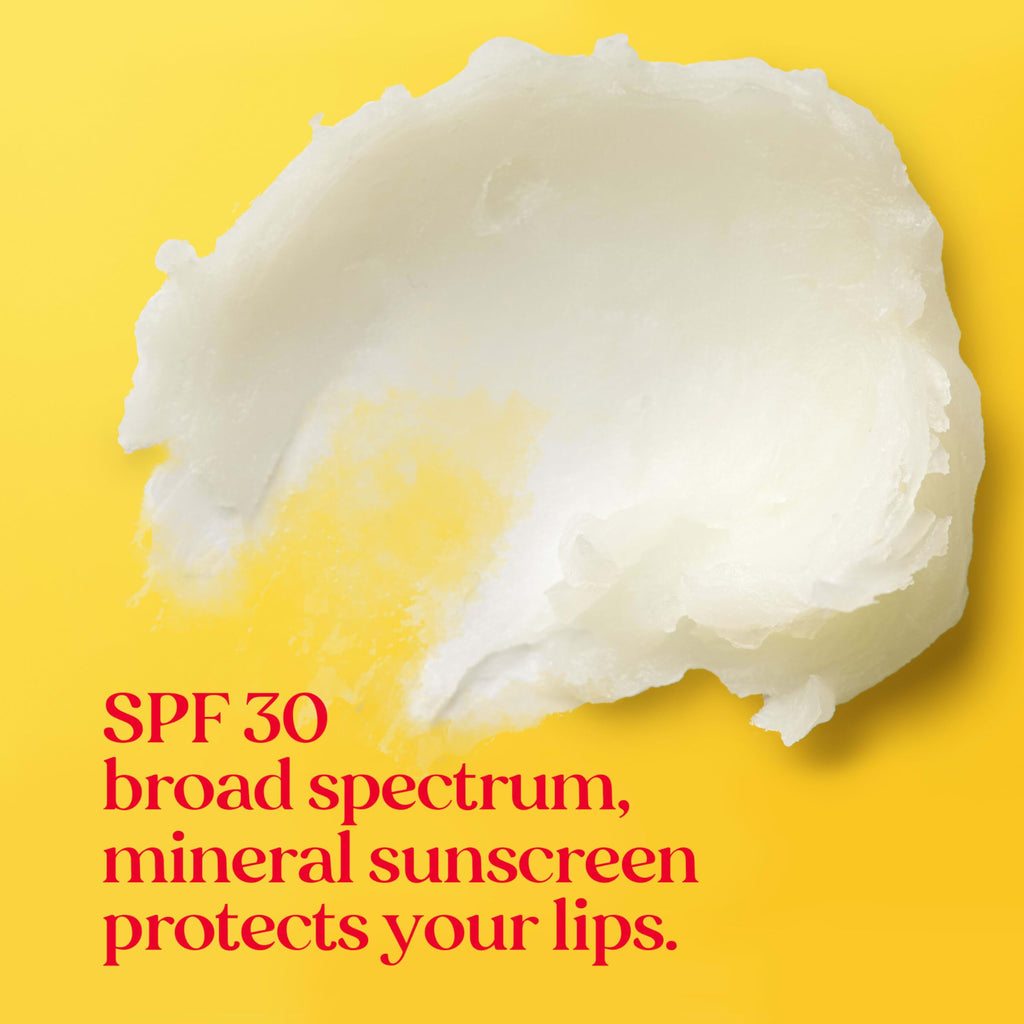 Burt's Bees Beaches and Cream SPF 30 Lip Balm | 3 Tubes, Nano-Free