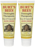 Burt's Bees Thoroughly Therapeutic Honey & Grapeseed Hand Creme – 2.6 oz (2 pk)