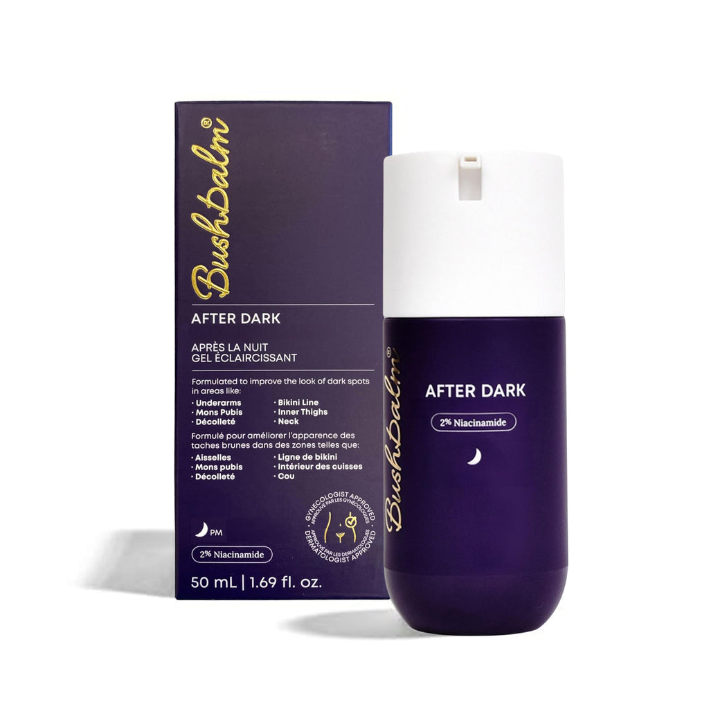 Bushbalm After Dark Brightening Gel for Underarms & Intimate Areas – TXA, Niacinamide & Aloe Vera, Fragrance-Free, 50ml