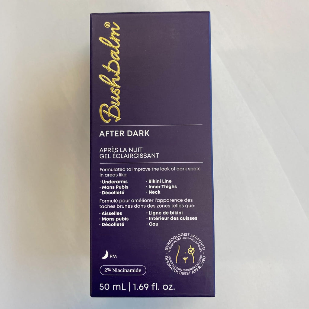 Bushbalm After Dark Brightening Gel for Underarms & Intimate Areas – TXA, Niacinamide & Aloe Vera, Fragrance-Free, 50ml