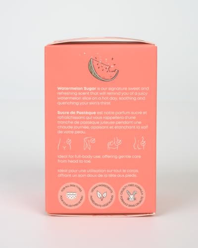 Bushbalm Ingrown Hair & Razor Bumps Routine – Watermelon Sugar (Oil 30 ml + Scrub 236 ml)