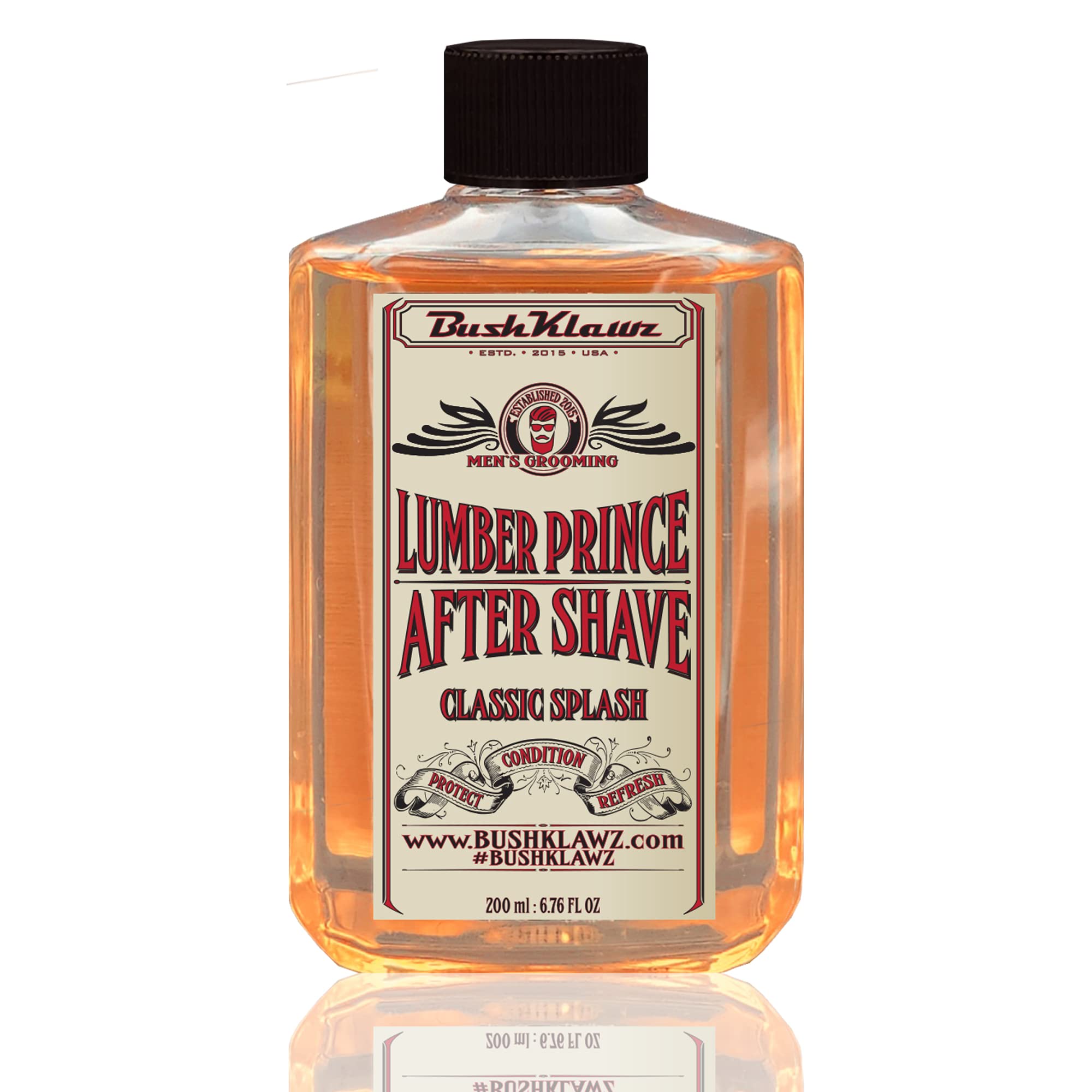 BushKlawz Lumber Prince After Shave Balm – Cooling, Soothing Barbershop Toner