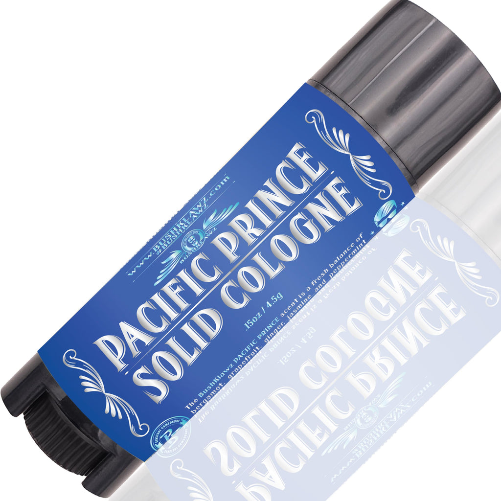 BushKlawz Travel Size Solid Cologne Sampler — 4 Prince Scents