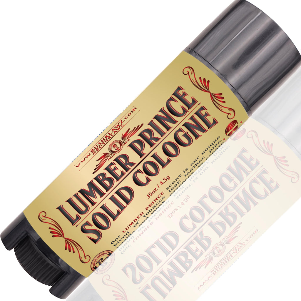 BushKlawz Travel Size Solid Cologne Sampler — 4 Prince Scents
