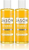 BUTO Jason Naturals Vitamin E 5000 IU Skin Oil – Pack of 2 (4 oz Each)