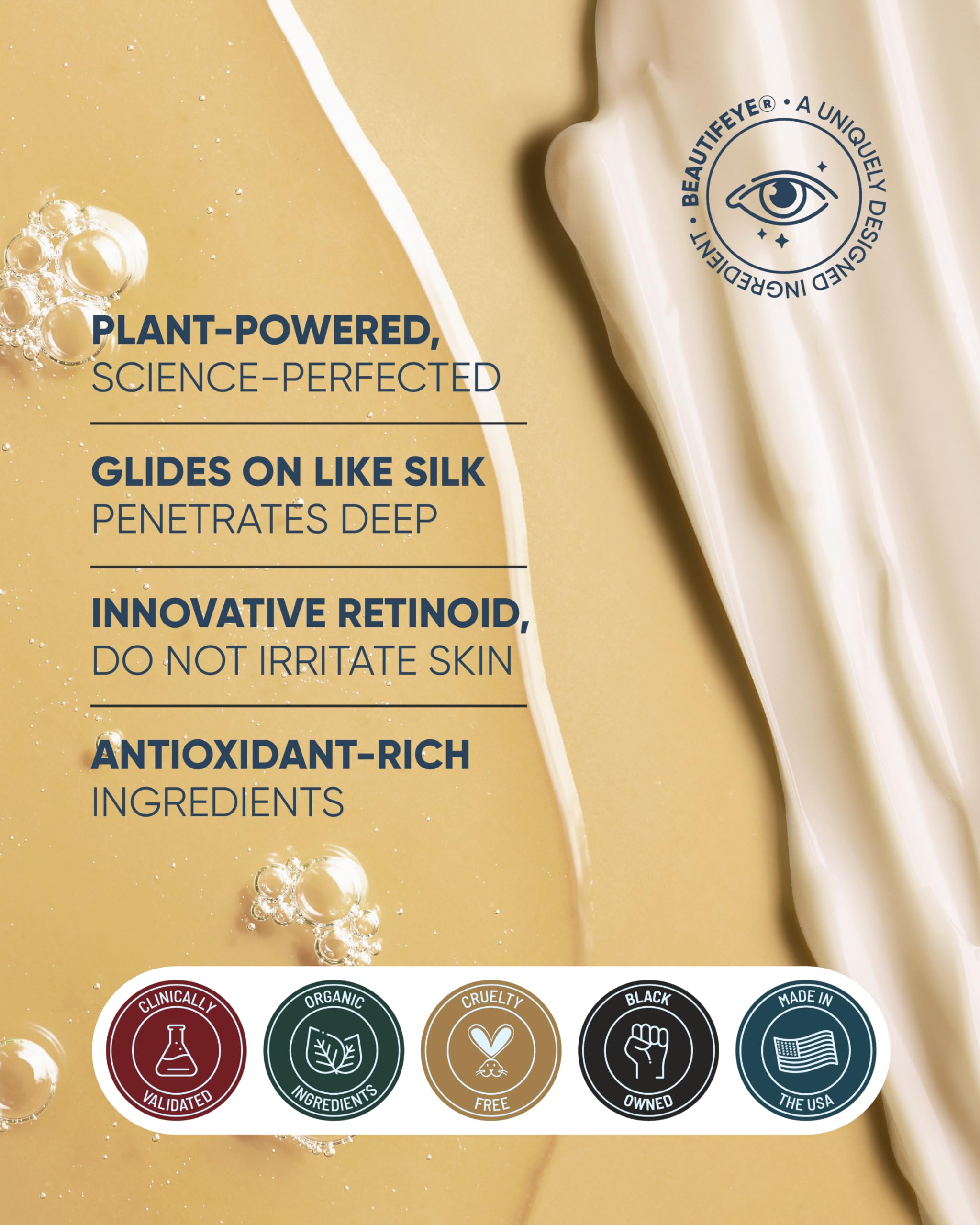 Buttah Skin Sterling Silver Kit for Radiant Beauty | Everlasting Retinol Oil, Awakening Eye Cream, Uplift & Smooth Face Wand