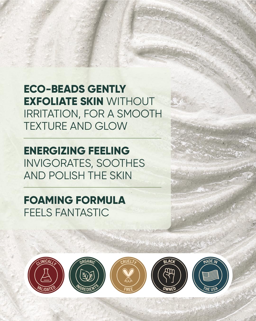 Buttah Skin by Dorion Renaud Tea Tree & Aloe Exfoliating Scrub 3oz | Multi-Tasking Cleanser