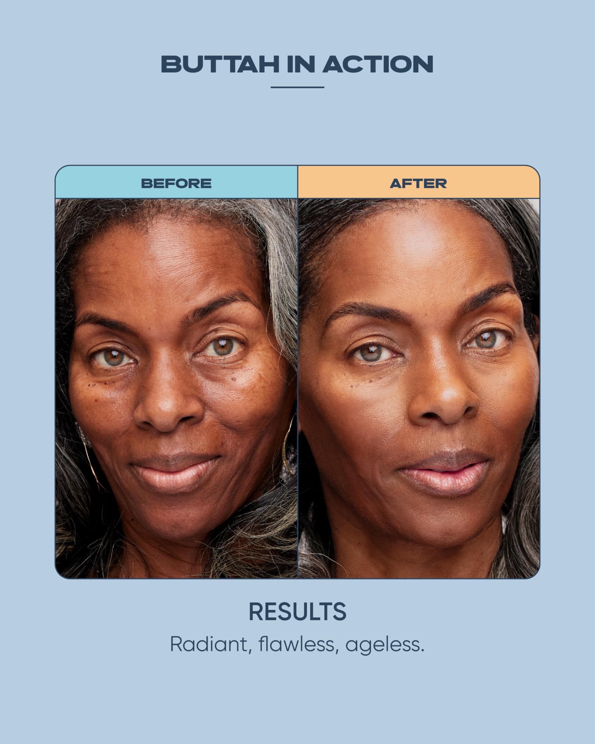 Buttah Skin Sterling Silver Kit for Radiant Beauty | Everlasting Retinol Oil, Awakening Eye Cream, Uplift & Smooth Face Wand