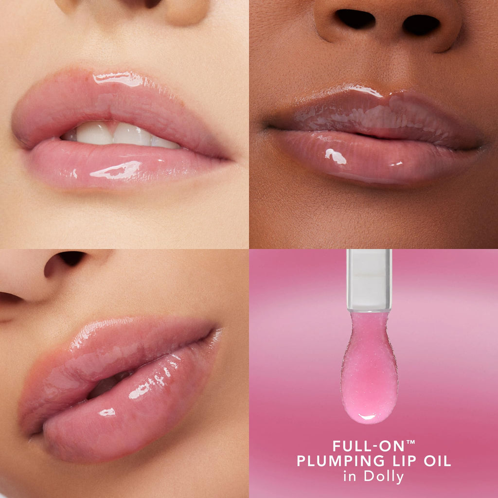 Buxom Dolly Full-On Glossy Lip Oil – Hydration, Shine, Non-Sticky