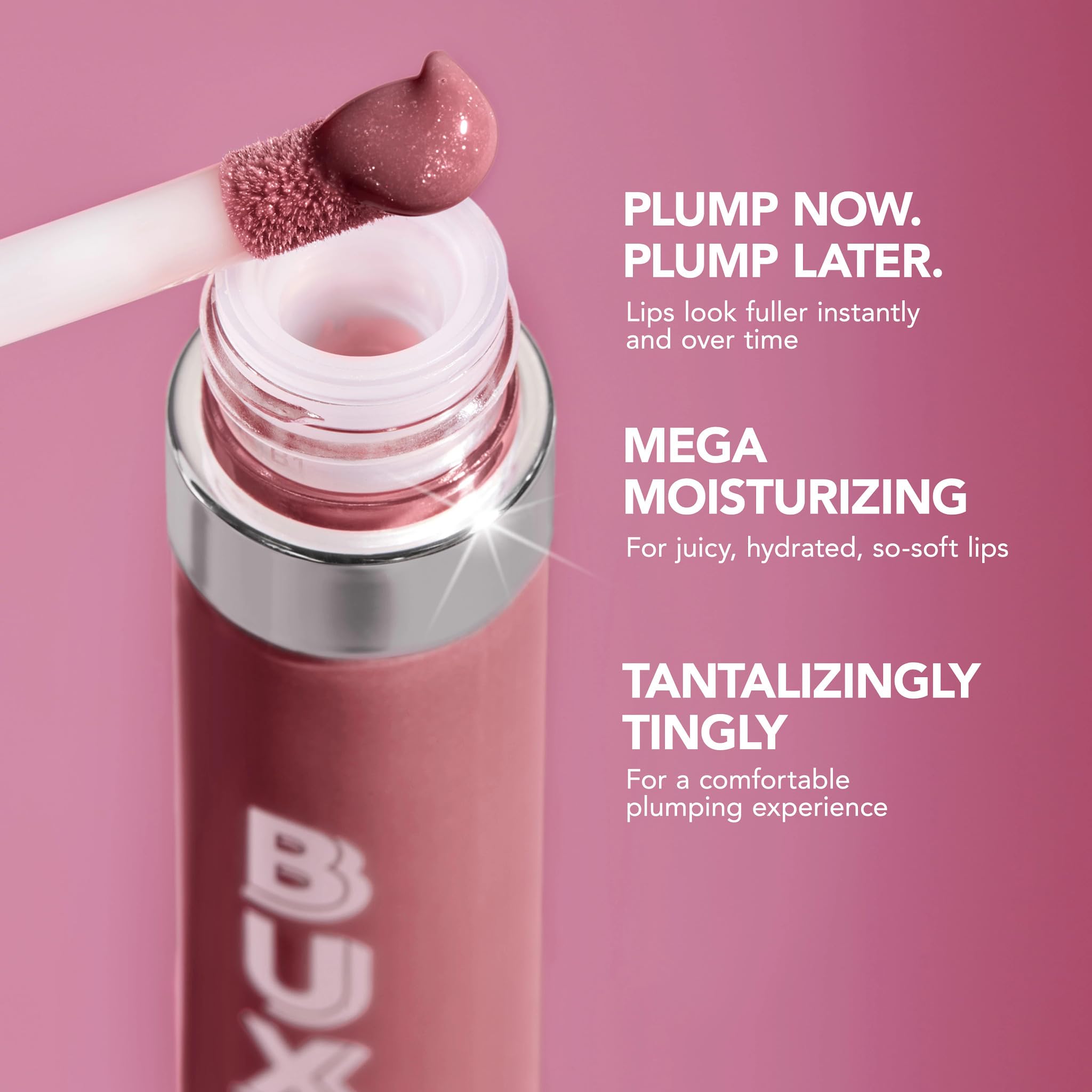 Buxom Full-On Plumping Lip Cream – Sangria | Creamy, Non-Shimmer Lip Color