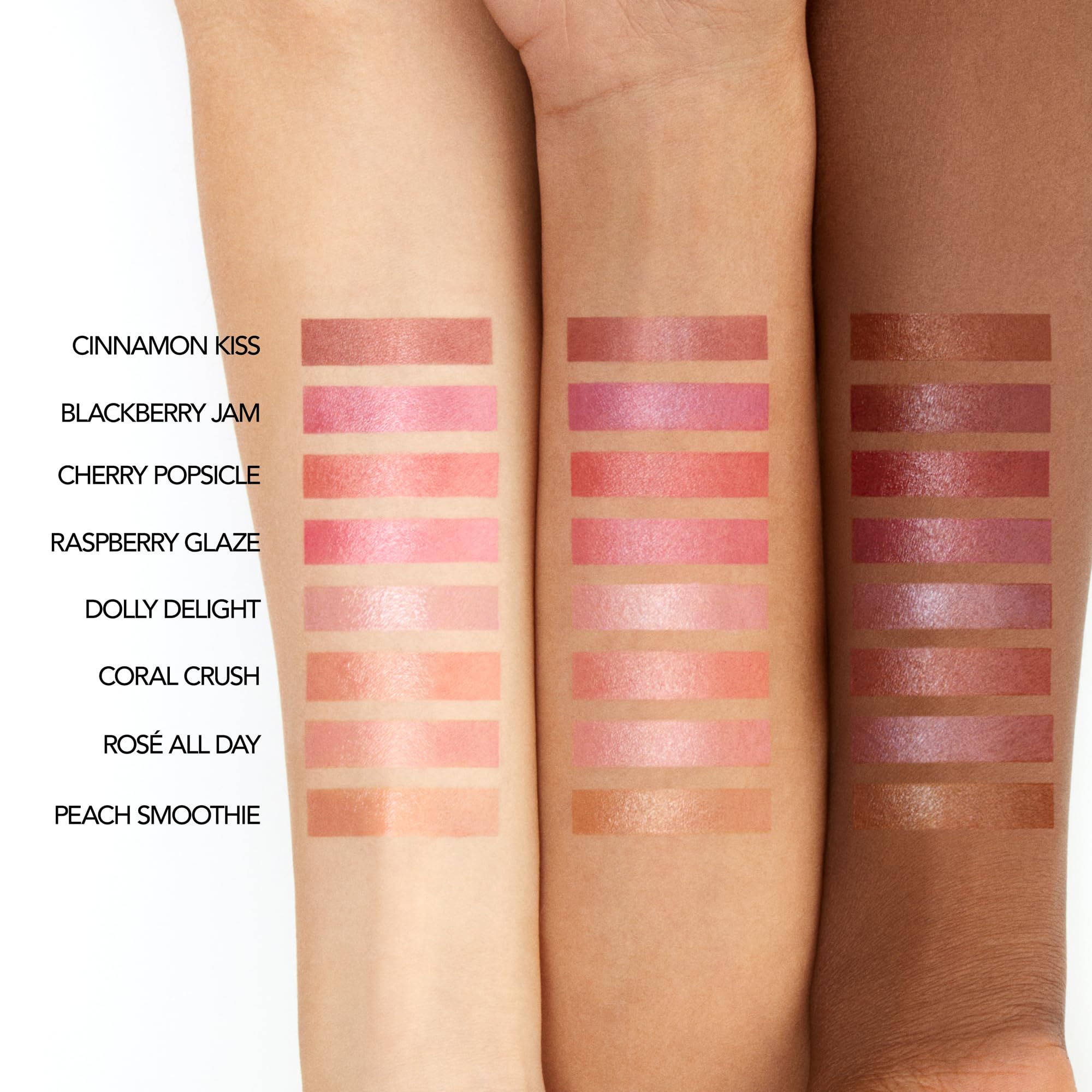 BUXOM Full-On Plumping Lip Glow Balm Coral Crush - Hydrating Lip Tint & Plumper