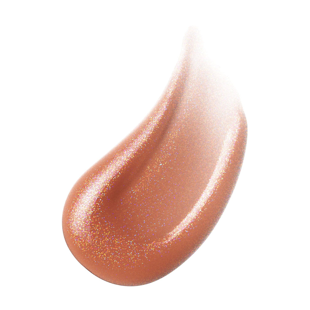 Buxom Full-On Plumping Lip Polish Sarina Nude Brown with Diamond Sparkle – Vegan Lip Gloss with Peptides & Vitamin E