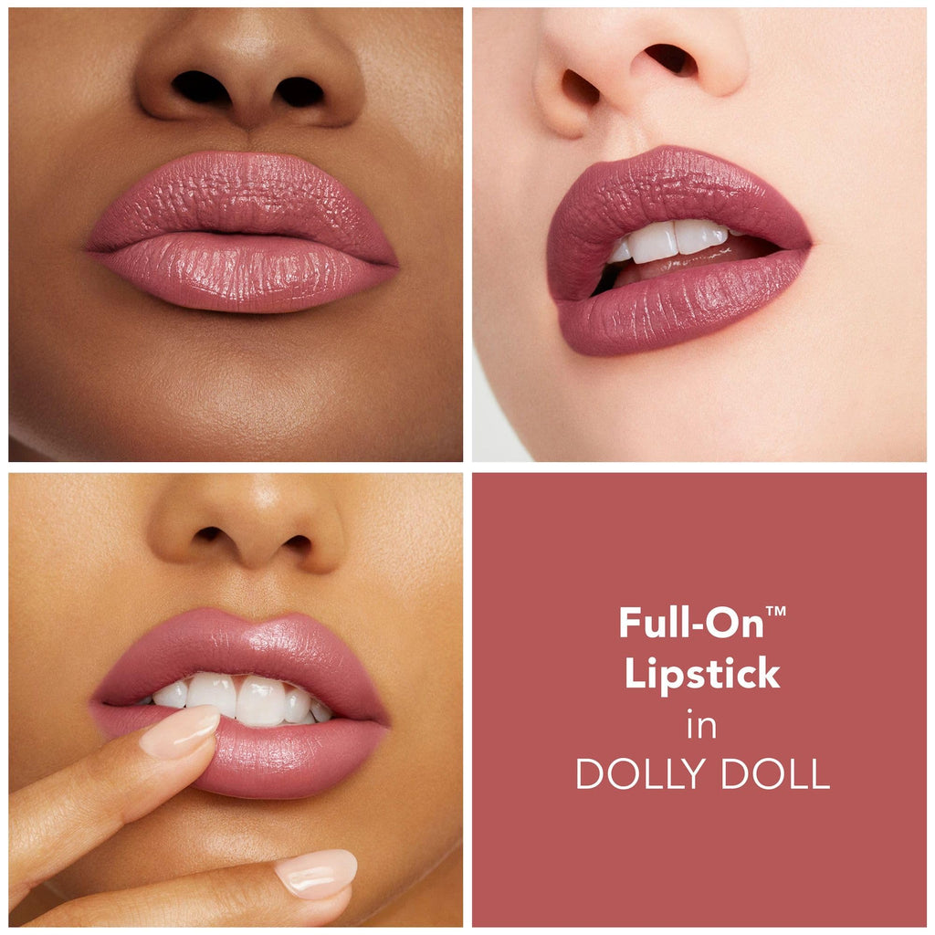 Buxom Full-On Plumping Satin Lipstick Dolly Doll – Pigment-Rich Hydration