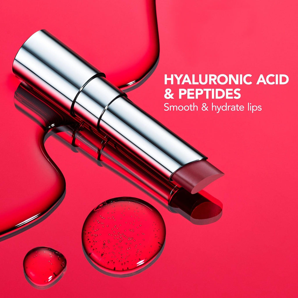 Buxom Full-On Plumping Satin Lipstick, Body-Con – Peptide-Infused Color & Hydration