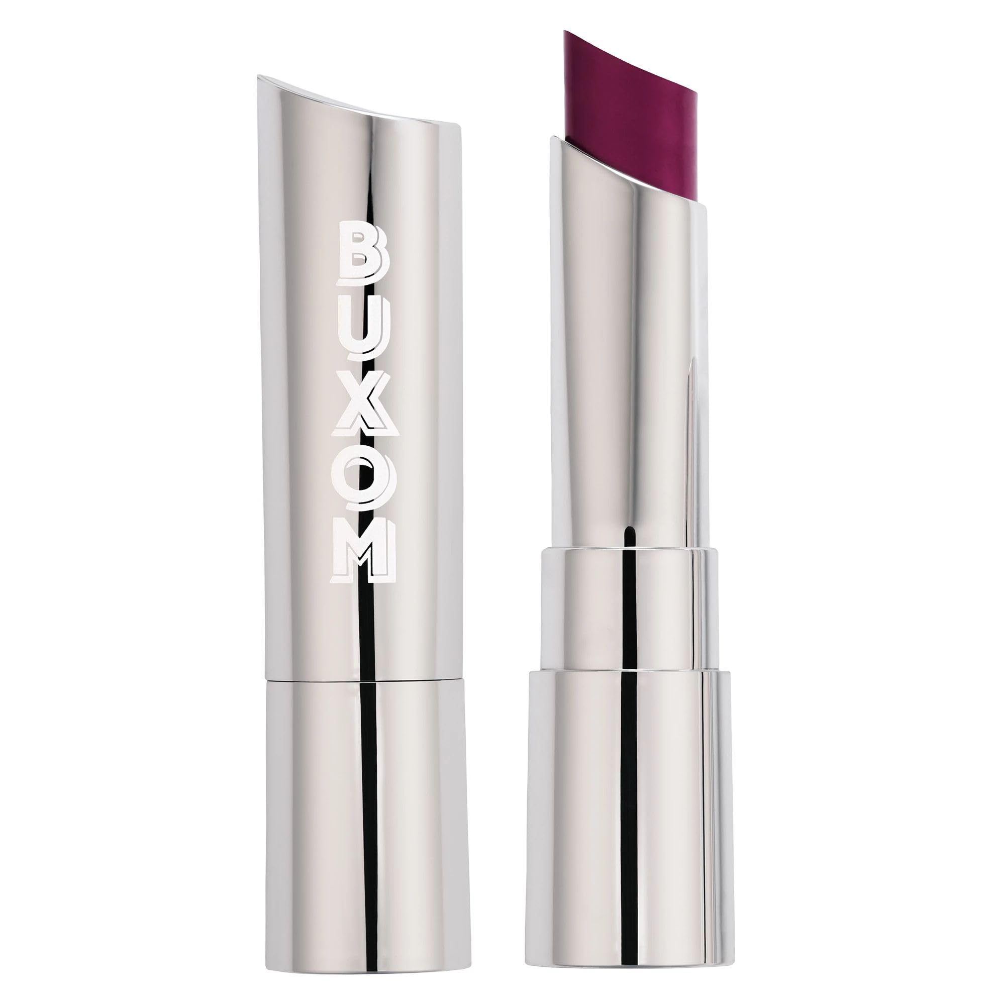 Buxom Full-On Plumping Satin Lipstick Magenta Maven – Hydrating, Pigment-Rich Color