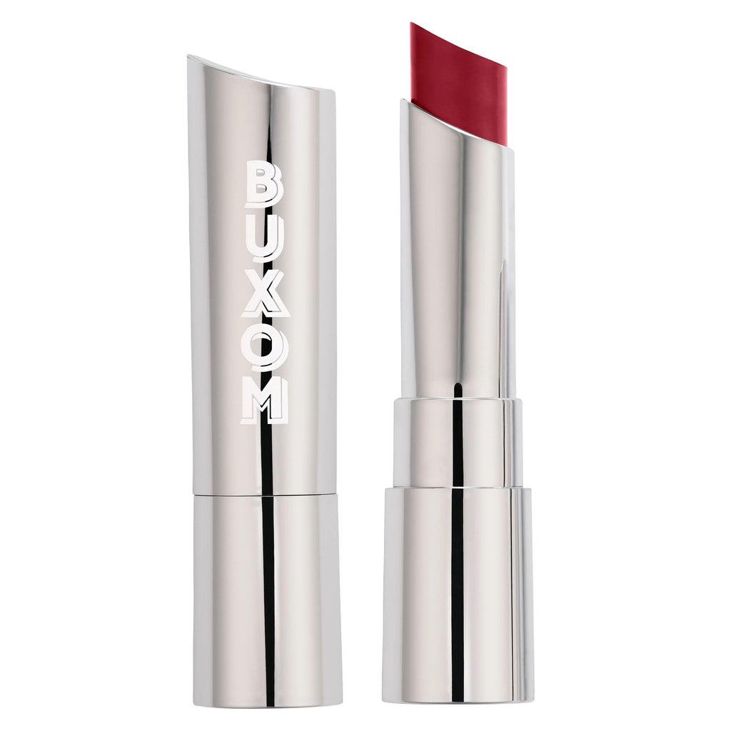 Buxom Full-On Plumping Satin Lipstick – Sexy Vamp | Hydrating, Long-Wear Color