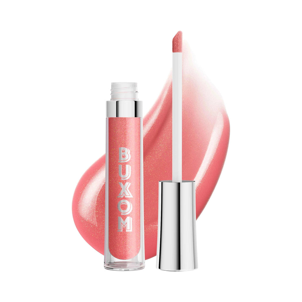Buxom Full-On Tinted Lip Plumper Gloss – Rose Pink Shimmer, Peptides & Vitamin E