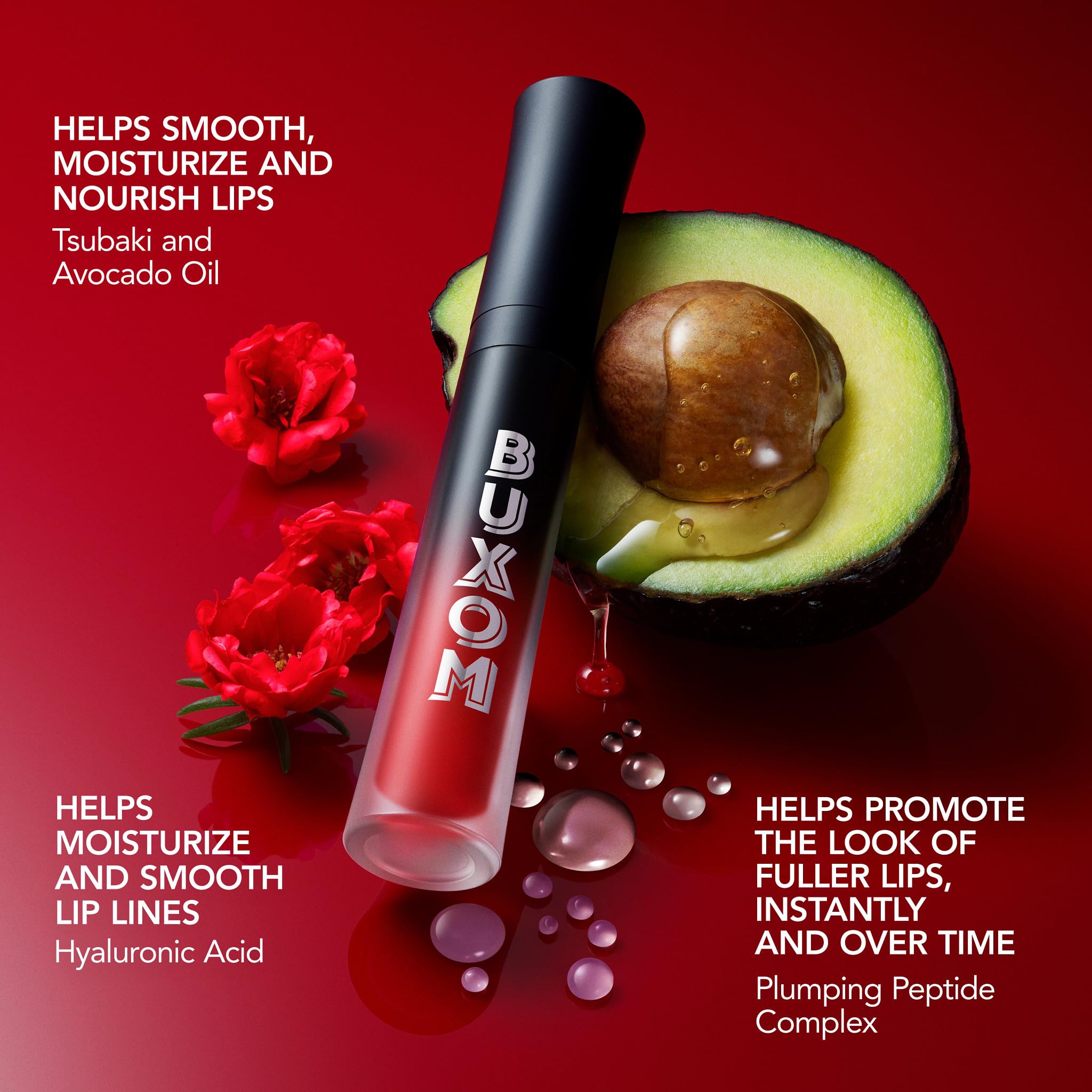 BUXOM Full-On Plumping Liquid Matte Lipstick – Comin' Up Roses