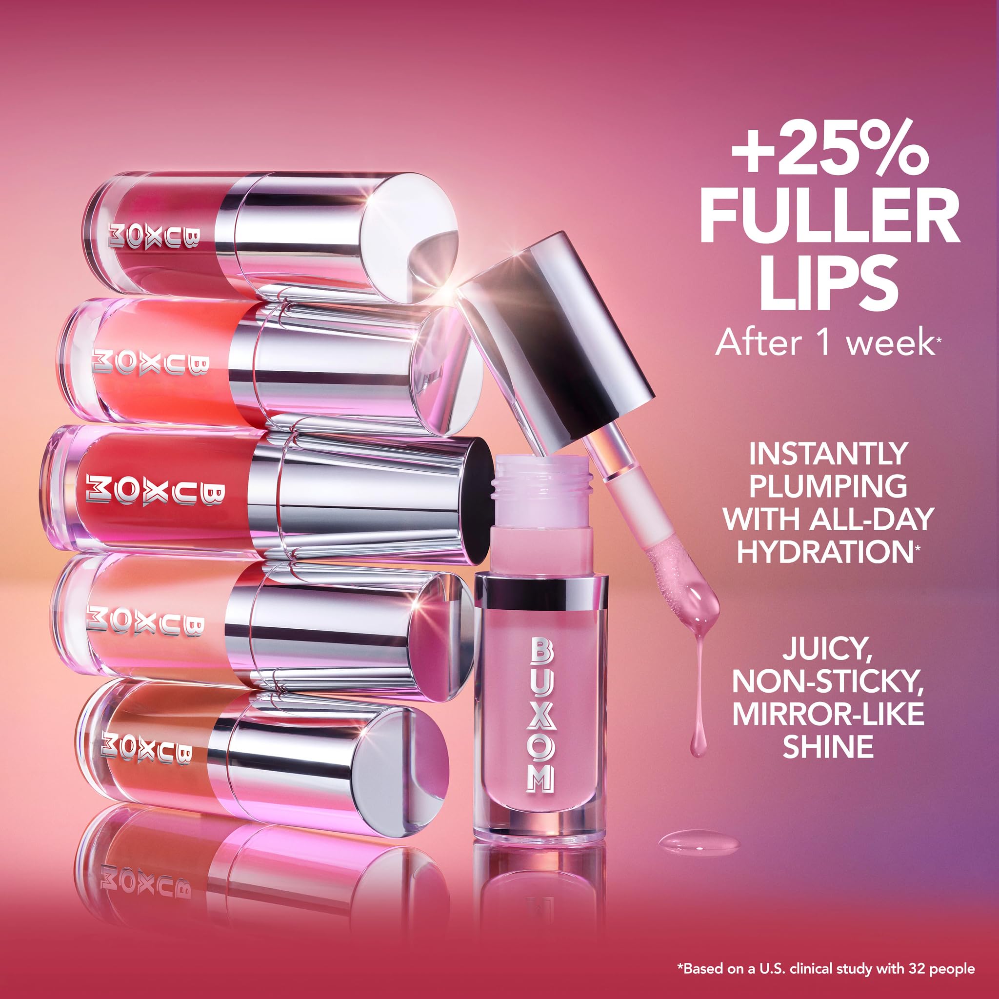 Buxom Full-On Glossy Lip Oil Moscow Mule | Hydration, Shine & Subtle Plump