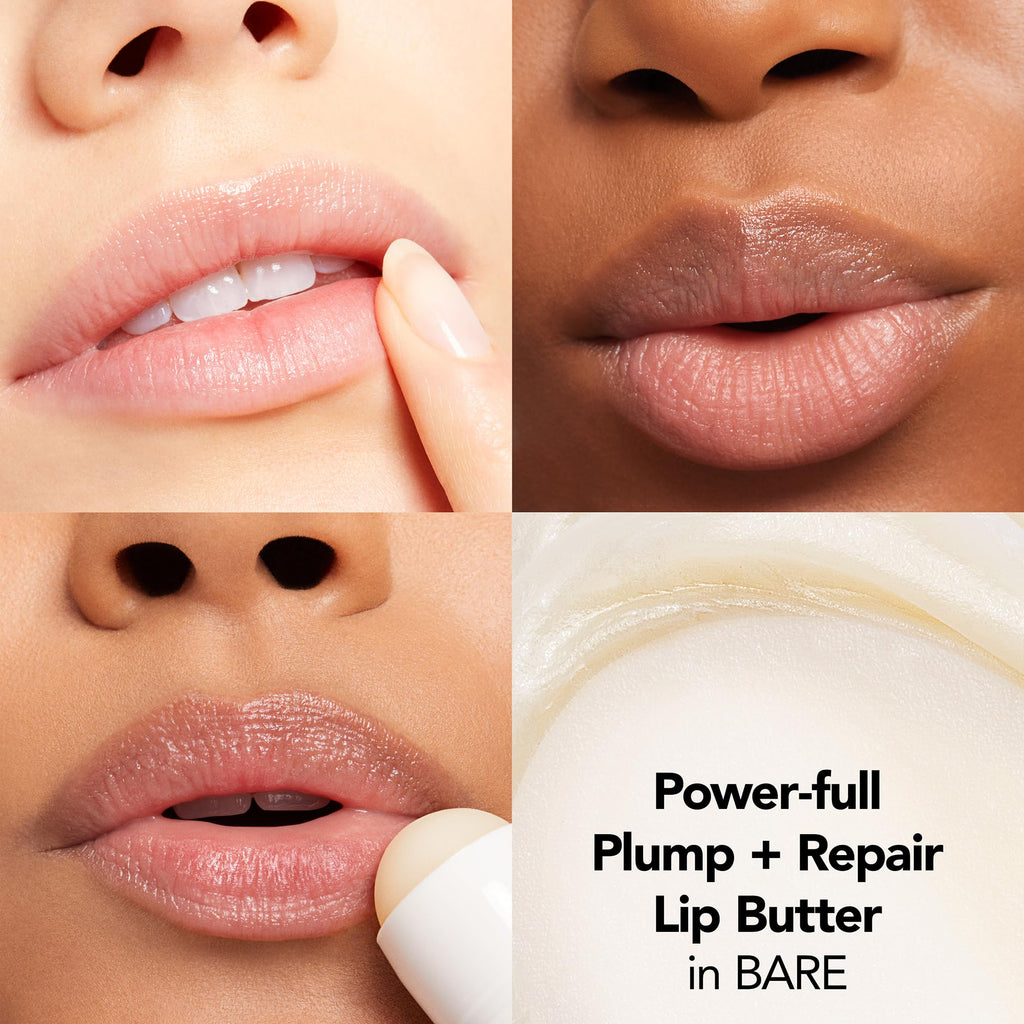 BUXOM Power-Full Plump Lip Balm – Intense Lip Repair Butter | 24HR Hydration & Clear Shine