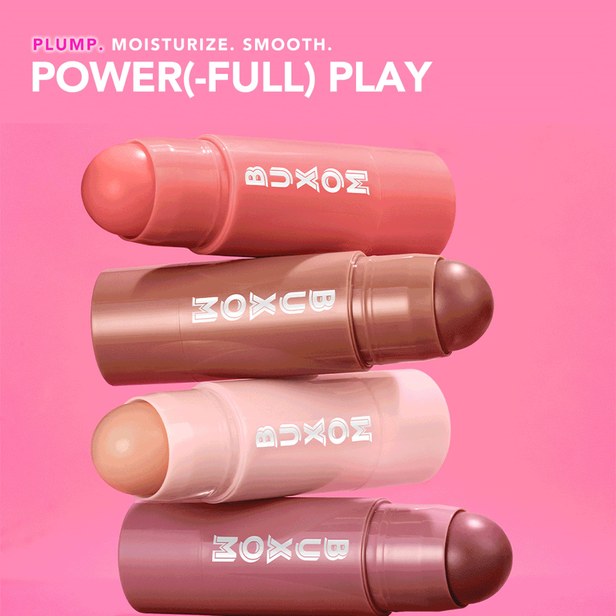 BUXOM Power-Full Plumping Lip Balm First Crush – Custom Shade, Hydration & Satin Finish