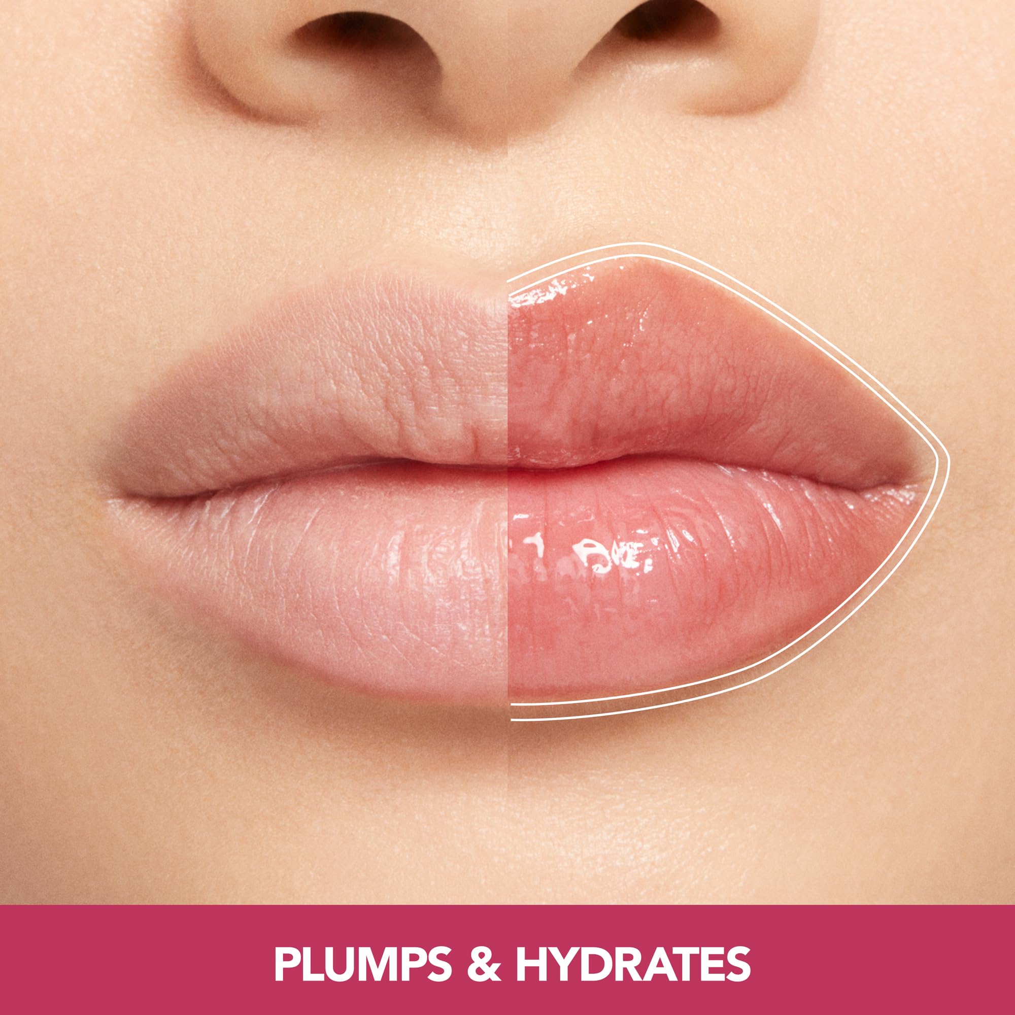 BUXOM Full-On Plumping Lip Glow Balm Raspberry Glaze | Hydrating Lip Tint