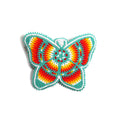 buybeaded Beaded Hair Clips Native American Style Handmade – Butterfly Turquoise