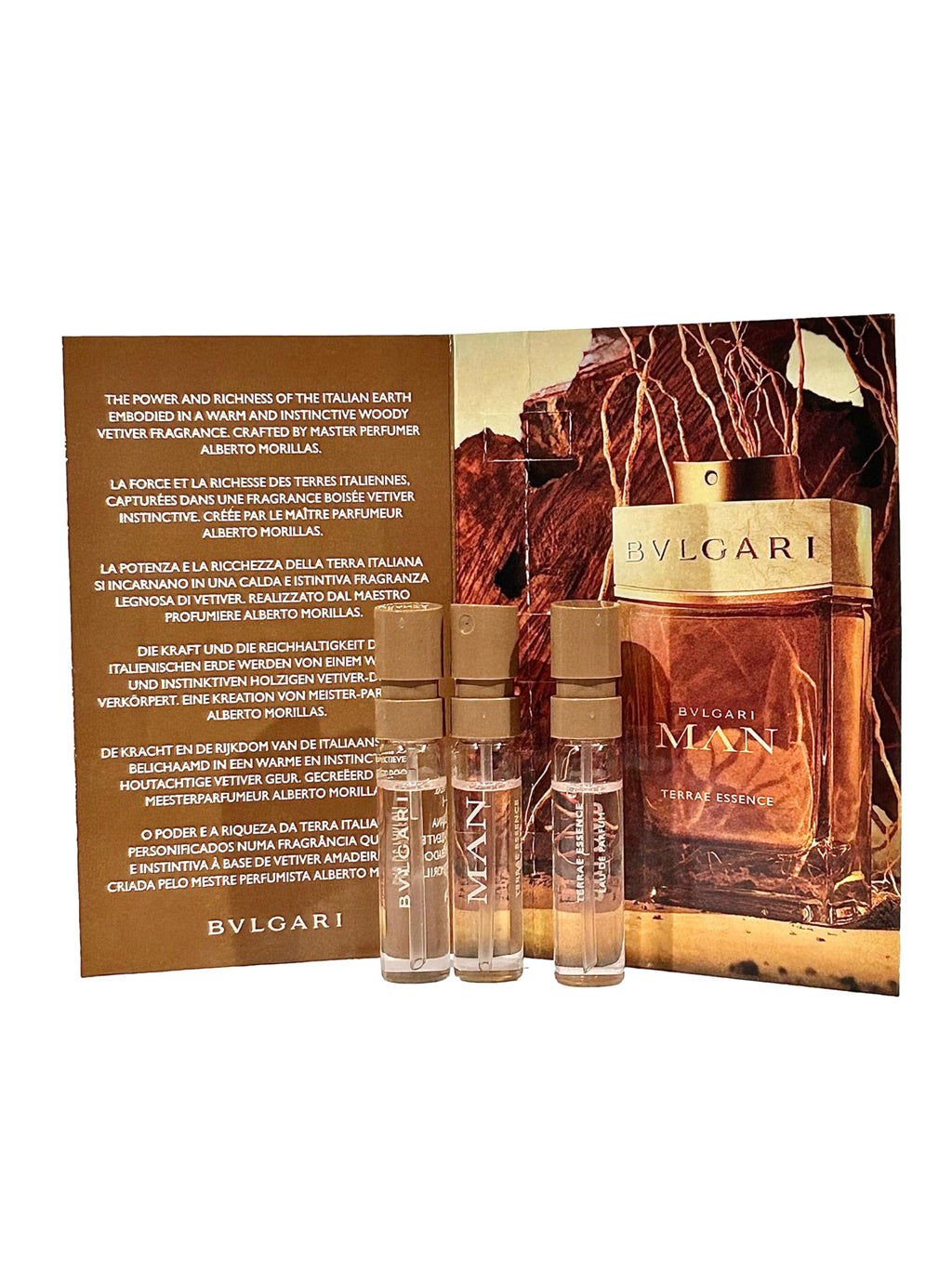 BVLGARI Man Terrae Essence Eau de Parfum Vial | Travel Tester