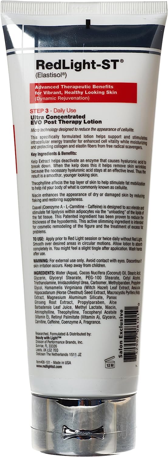 BWL RedLight-ST EVO Post Therapy Body Lotion – 6 Ounce