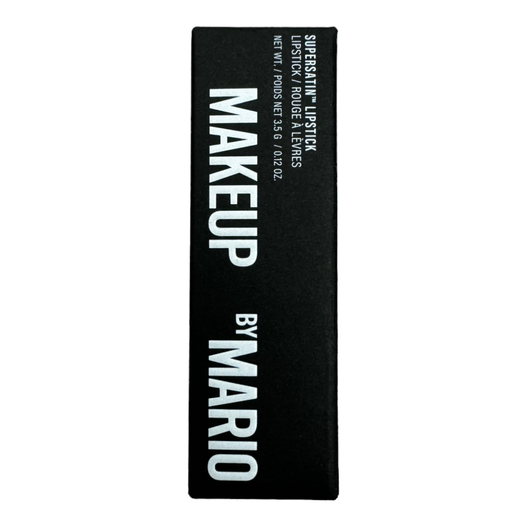 BY MARIO MAKEUP SuperSatin Lipstick Rockefeller – Creamy Satin Lip Color, Rich Brick Red (0.12 oz / 3.5 g)