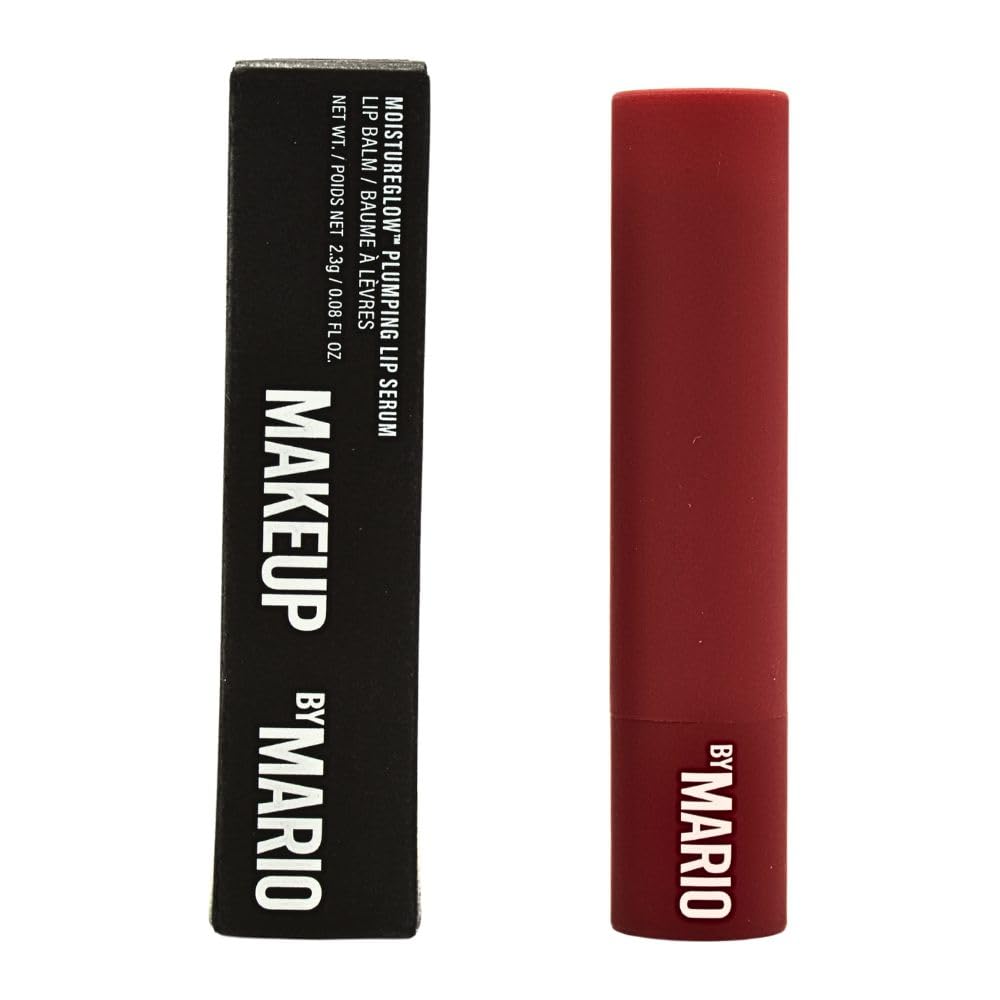 BY MARIO MoistureGlow Plumping Lip Serum – Pomegranate Glow (Sheer Berry) | Hydrating Lip Shine