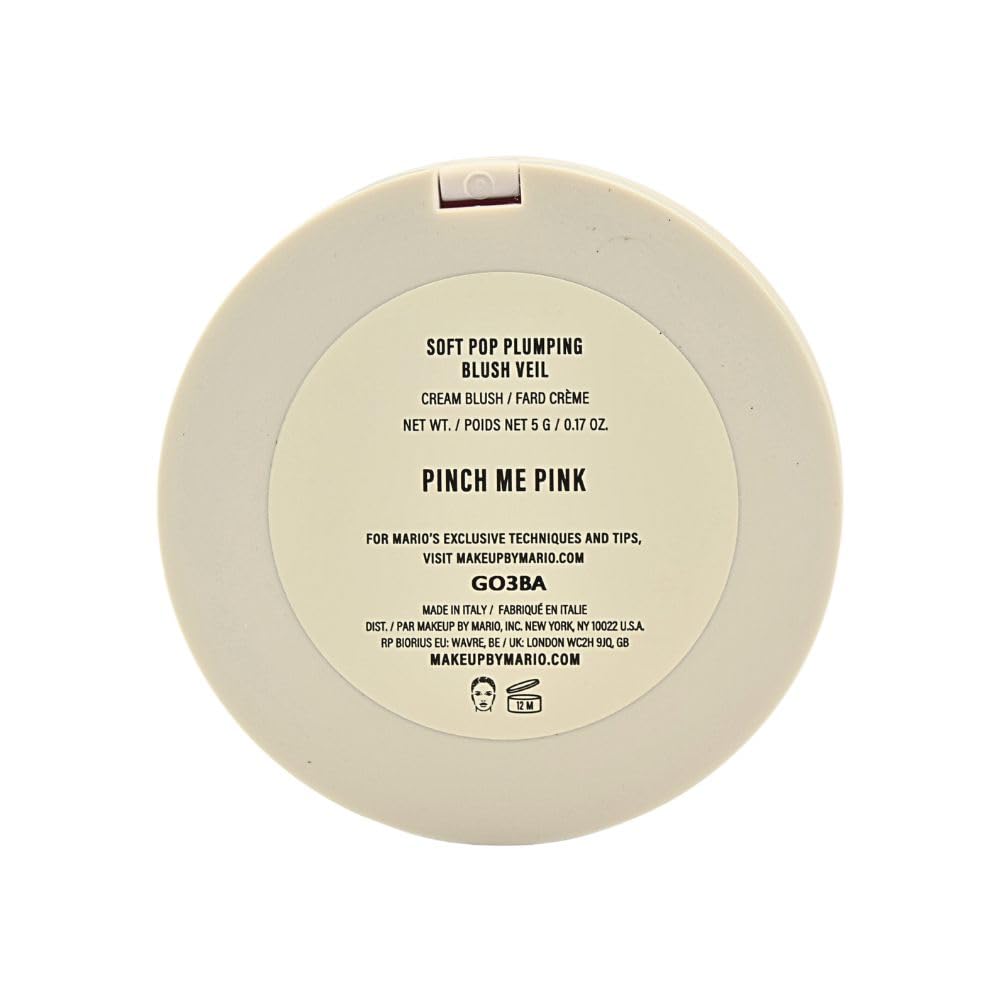 BY MARIO Soft Pop Plumping Blush Veil – Lightweight, Buildable Radiant Color