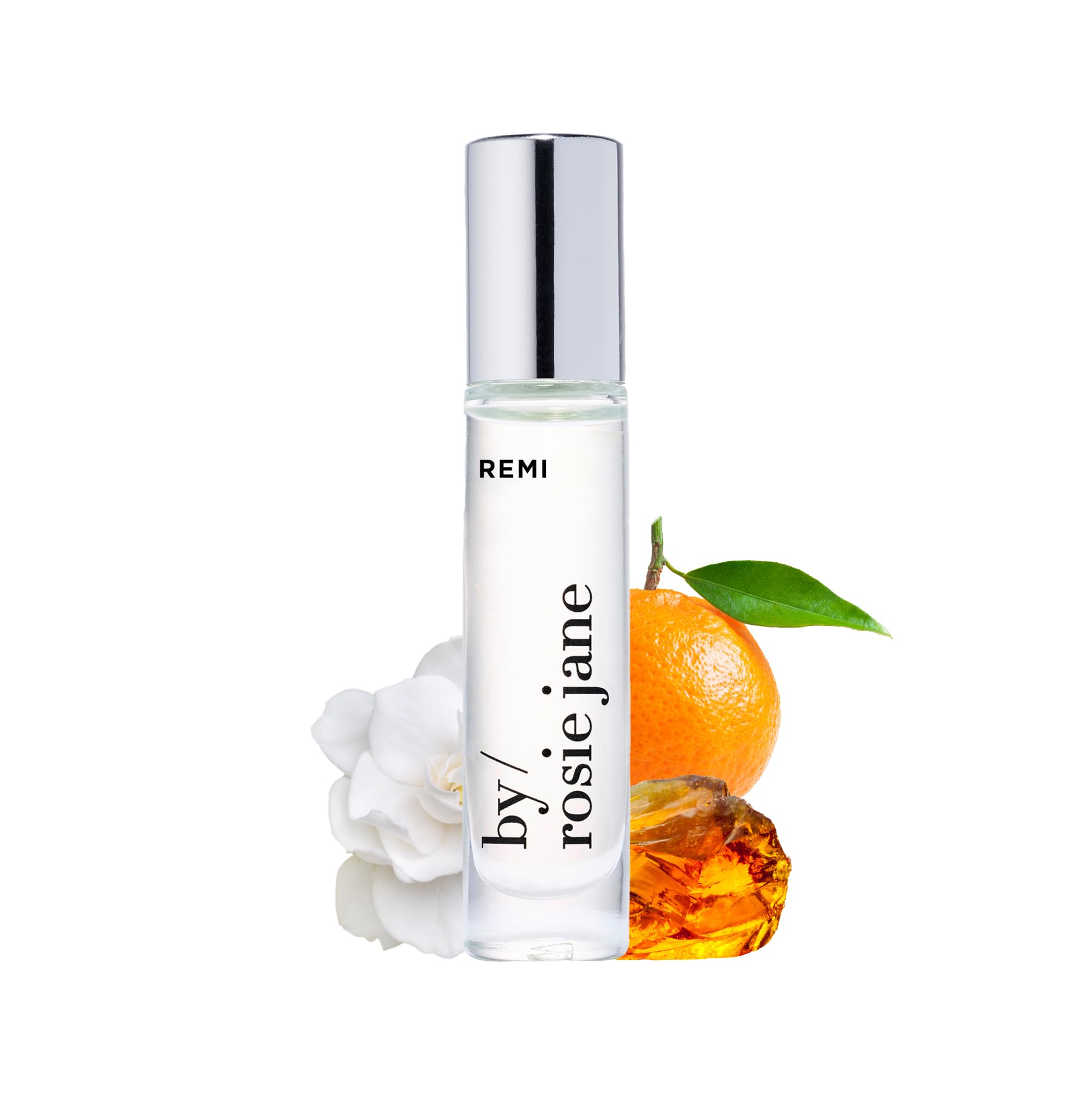 By Rosie Jane Remi Roll-On Perfume Oil — Clean, Travel-Ready 7 ml (Mandarin, Cardamom & White Amber)