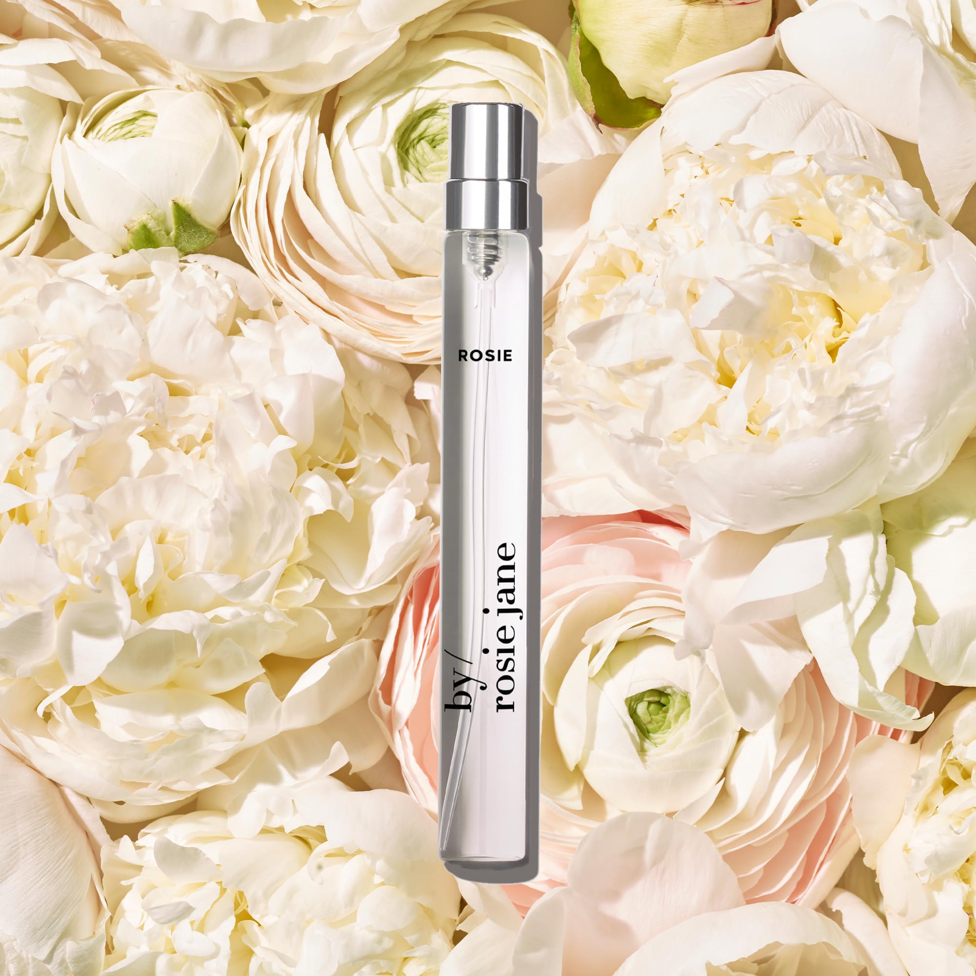 By Rosie Jane Travel Perfume Spray Rosie – Clean, Non-Toxic Fragrance (10ml) with White Musk & Rose