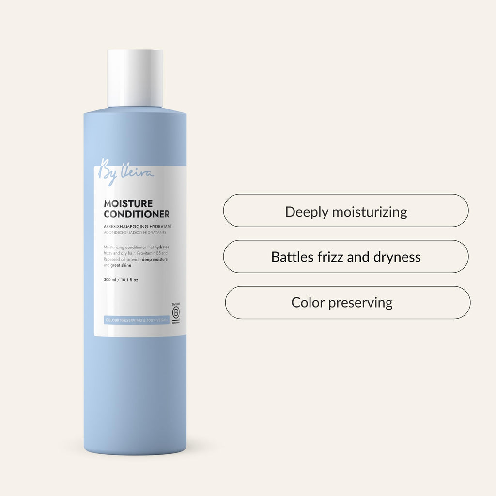 By Veira Moisture Conditioner – Hydration for Frizzy Hair, Color-Preserving, Vegan, Sulfate/Silicone Free