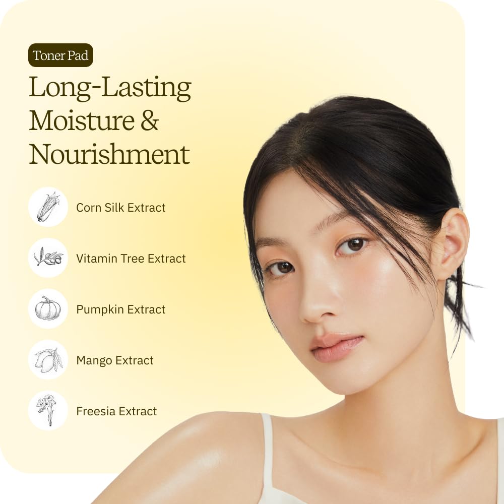 ByUR Honey Gorgeous Keep Moisturizing Toner Pads – Deep Hydration, Firming & Elasticity