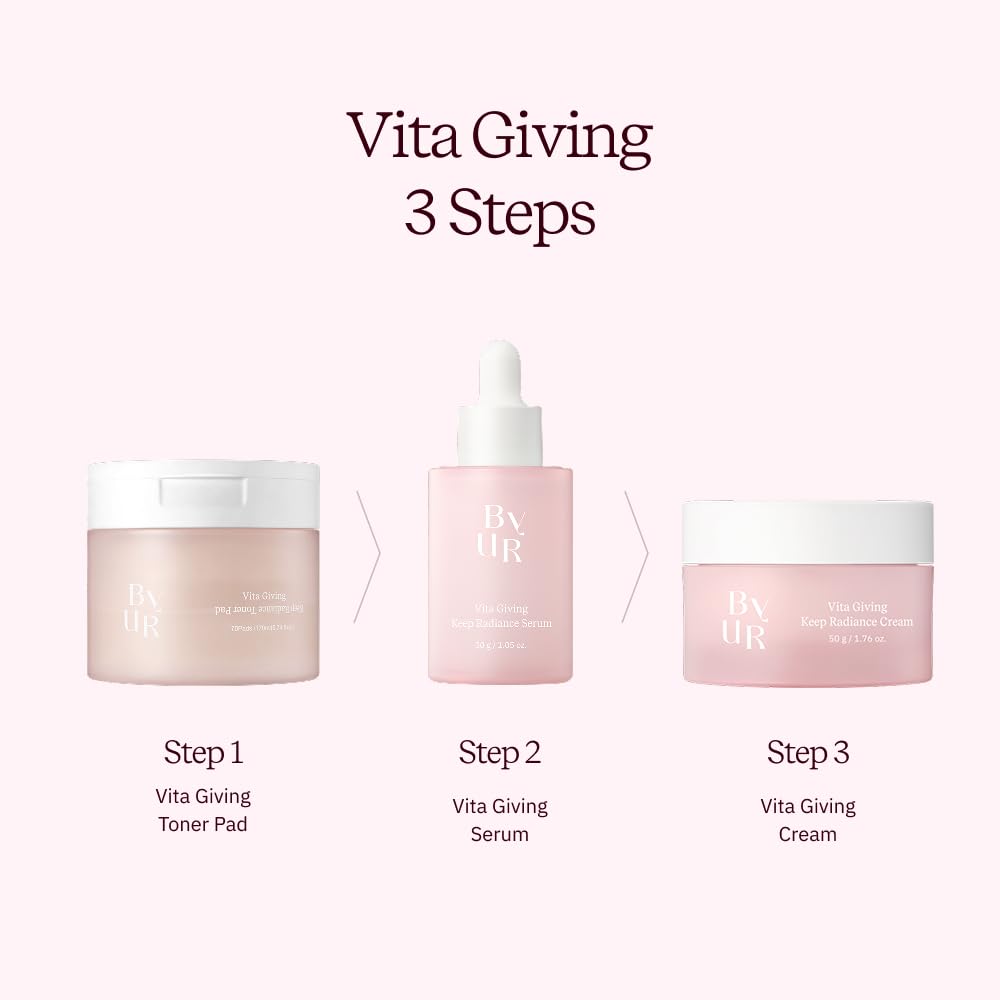 ByUR Vita Giving Keep Radiance Serum – Brightening, Hydration & Pore Care