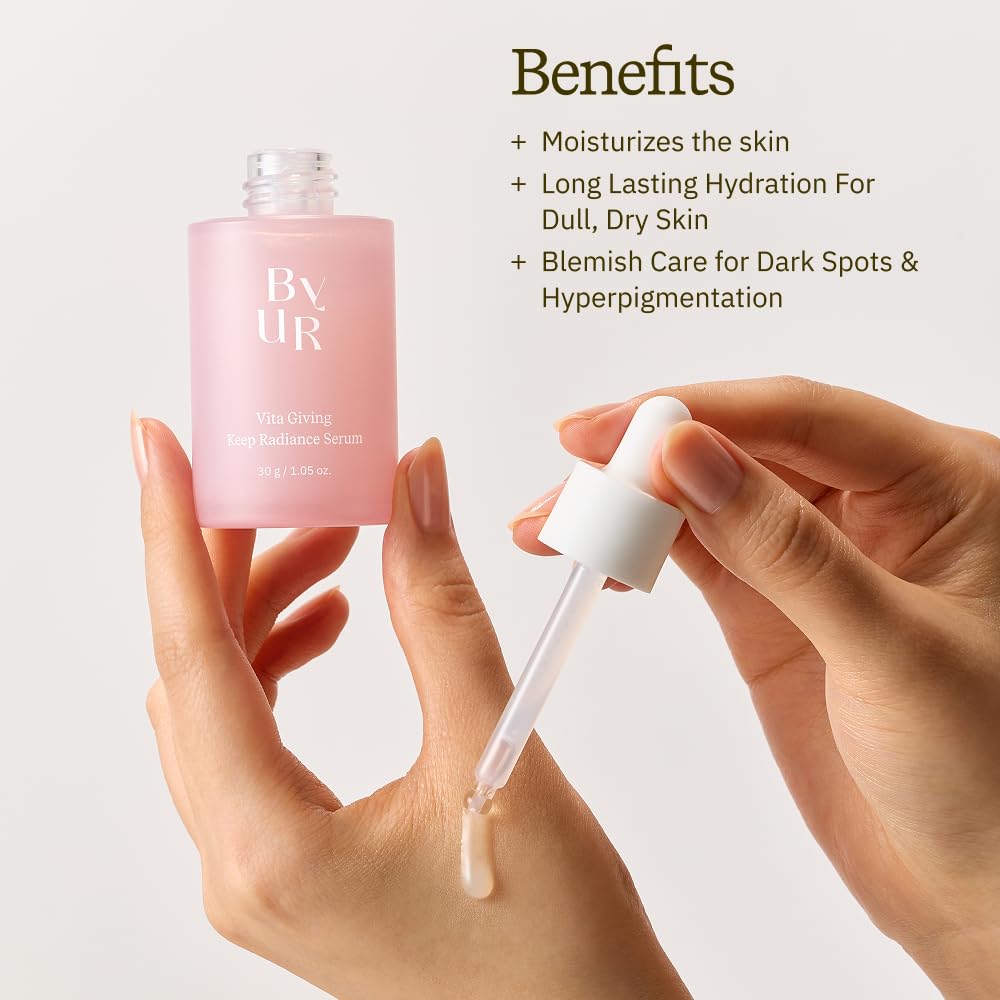 ByUR Vita Giving Keep Radiance Serum – Brightening, Hydration & Pore Care
