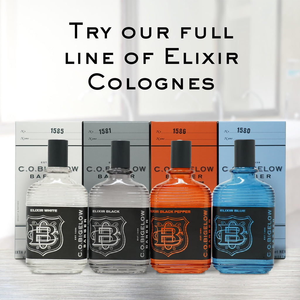 C.O. Bigelow Elixir Black Aluminum-Free Deodorant for Men – Musk & Vanilla Scent, Gel Stick, 2.5 oz