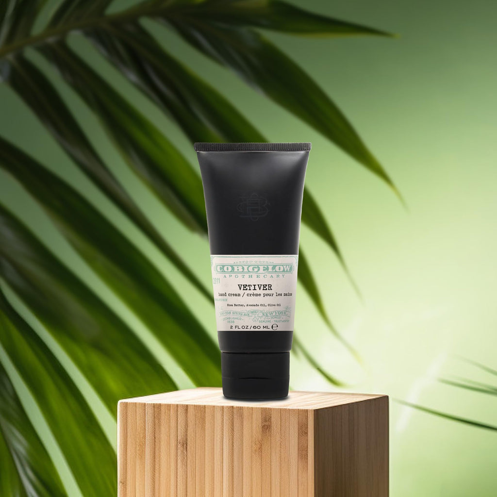 C.O. Bigelow Iconic Vetiver Hand Cream – Nourishing Shea Butter with Avocado & Olive Oils, 2 oz