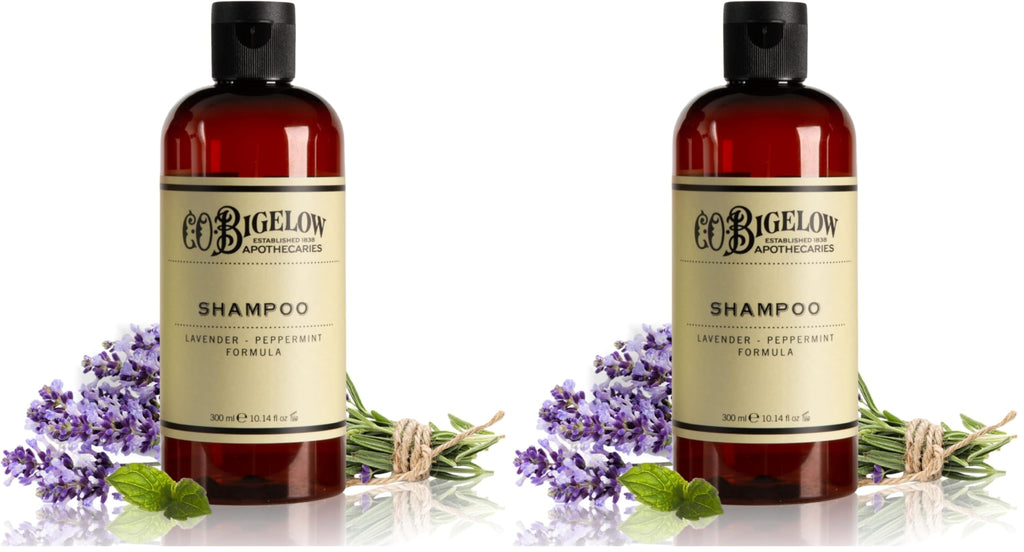 C.O. Bigelow Lavender Peppermint Shampoo - Sulfate-Free, Pack of 2