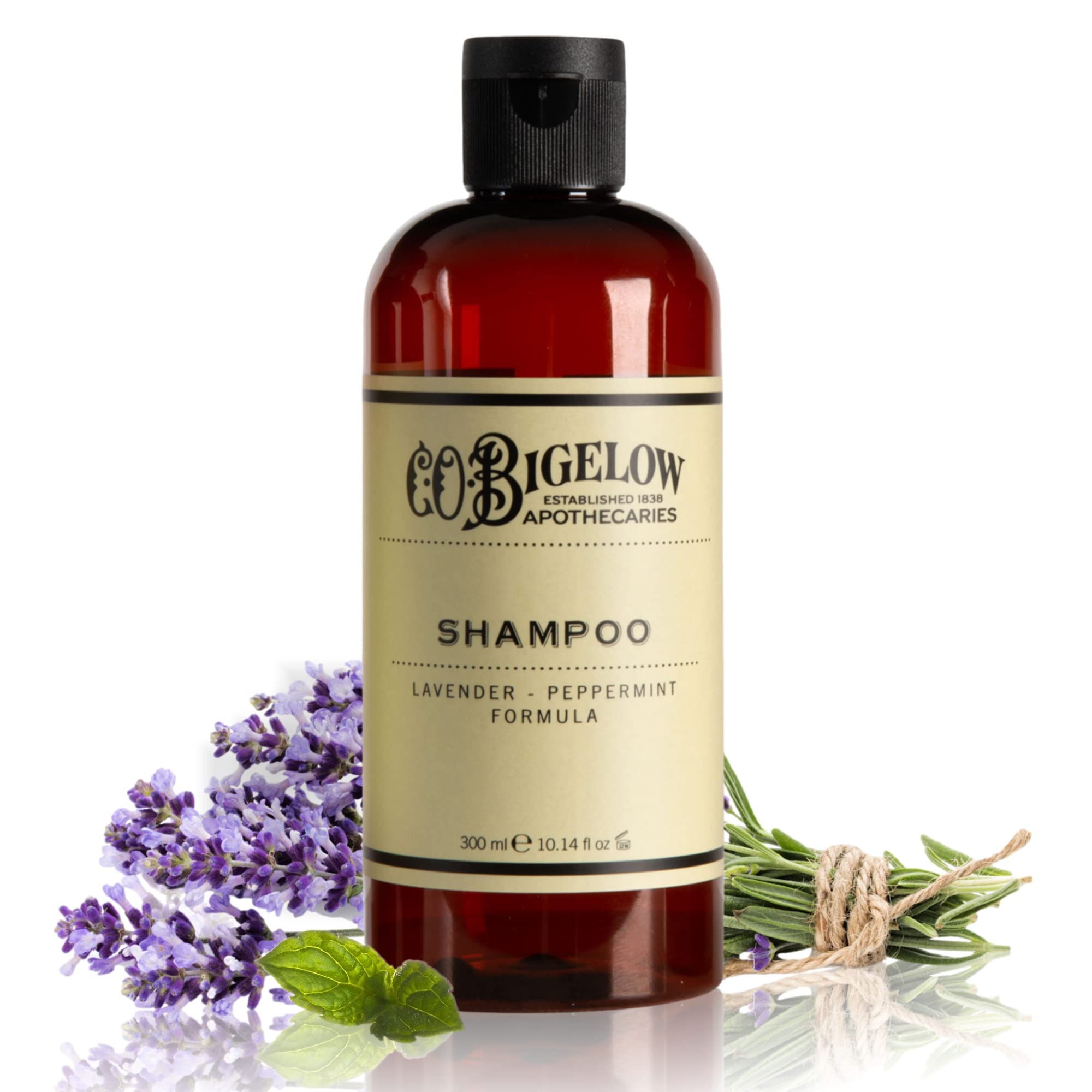 C.O. Bigelow Lavender Peppermint Shampoo – Sulfate Free, 10.4 Fl Oz